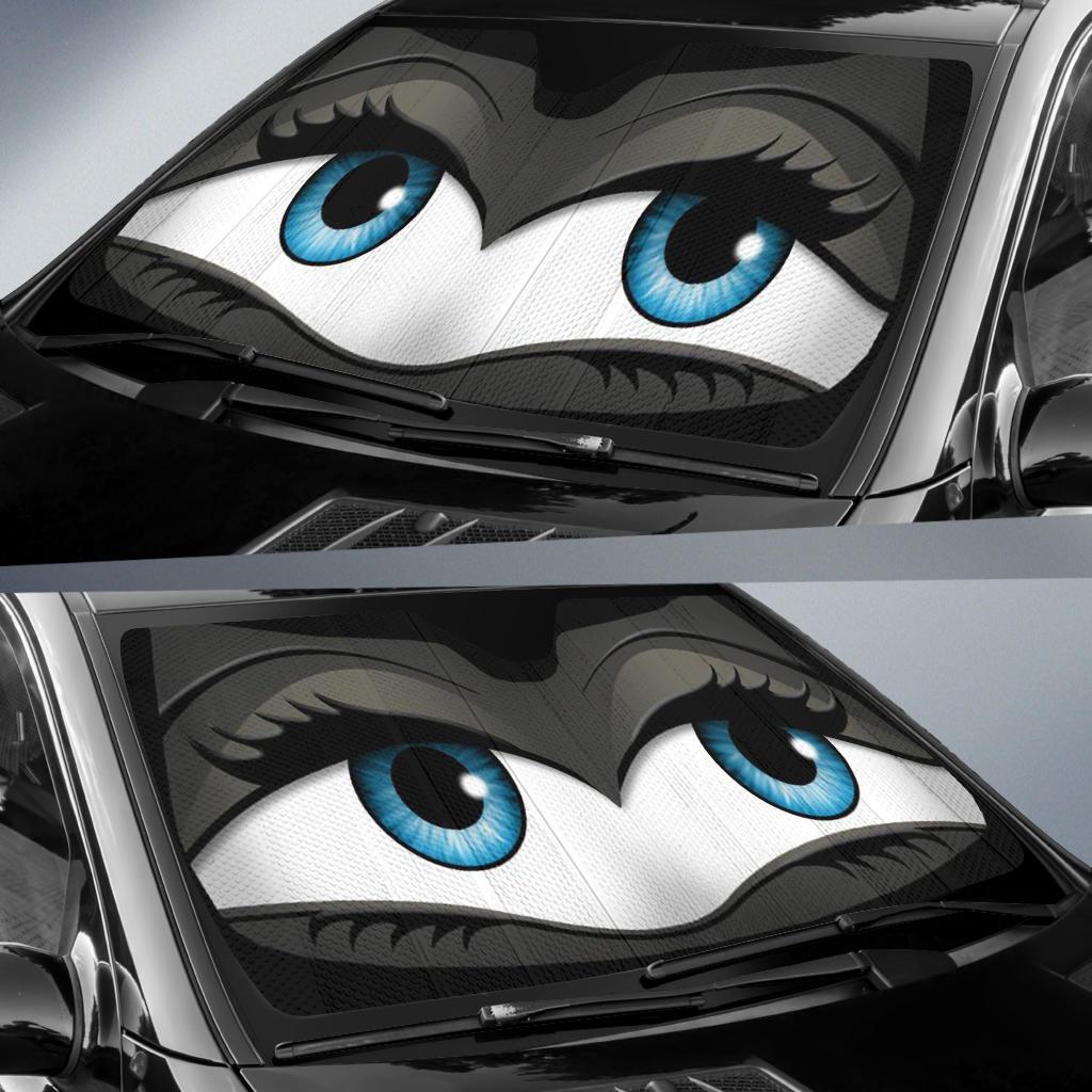 Lady Eyes Car Sun Shades Windshield Accessories Decor Gift Nearkii