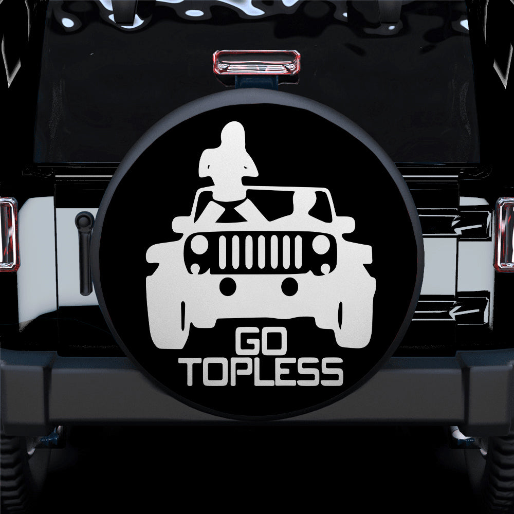 Go Topless Car Spare Tire Covers Gift For Campers Nearkii