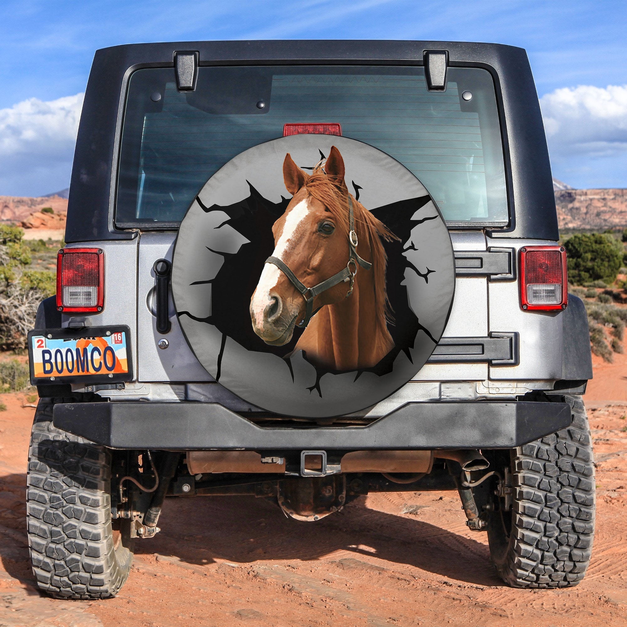 Horse Funny Spare Tire Covers Gift For Campers Nearkii