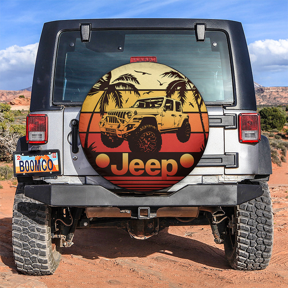 Hot Jeep Vacation Car Spare Tire Covers Gift For Campers Nearkii