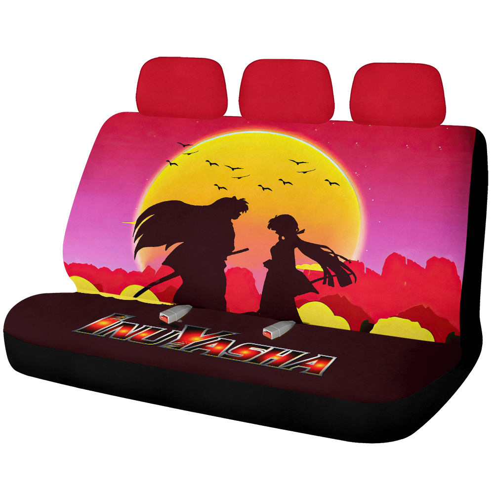 Inuyahsa Sunset Car Back Seat Covers Decor Protectors Nearkii