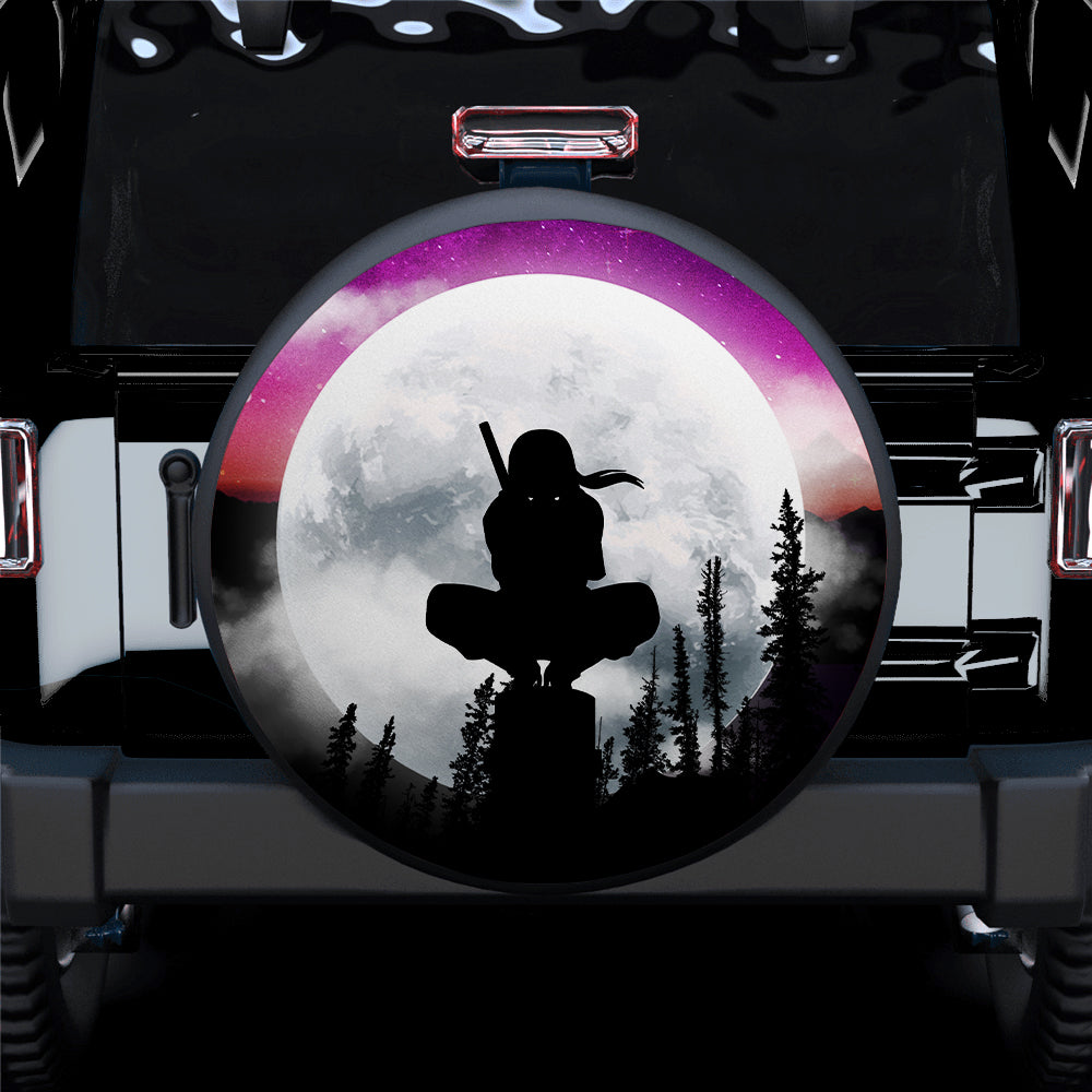 Itachi Moon Night Galaxy Car Spare Tire Covers Gift For Campers Nearkii