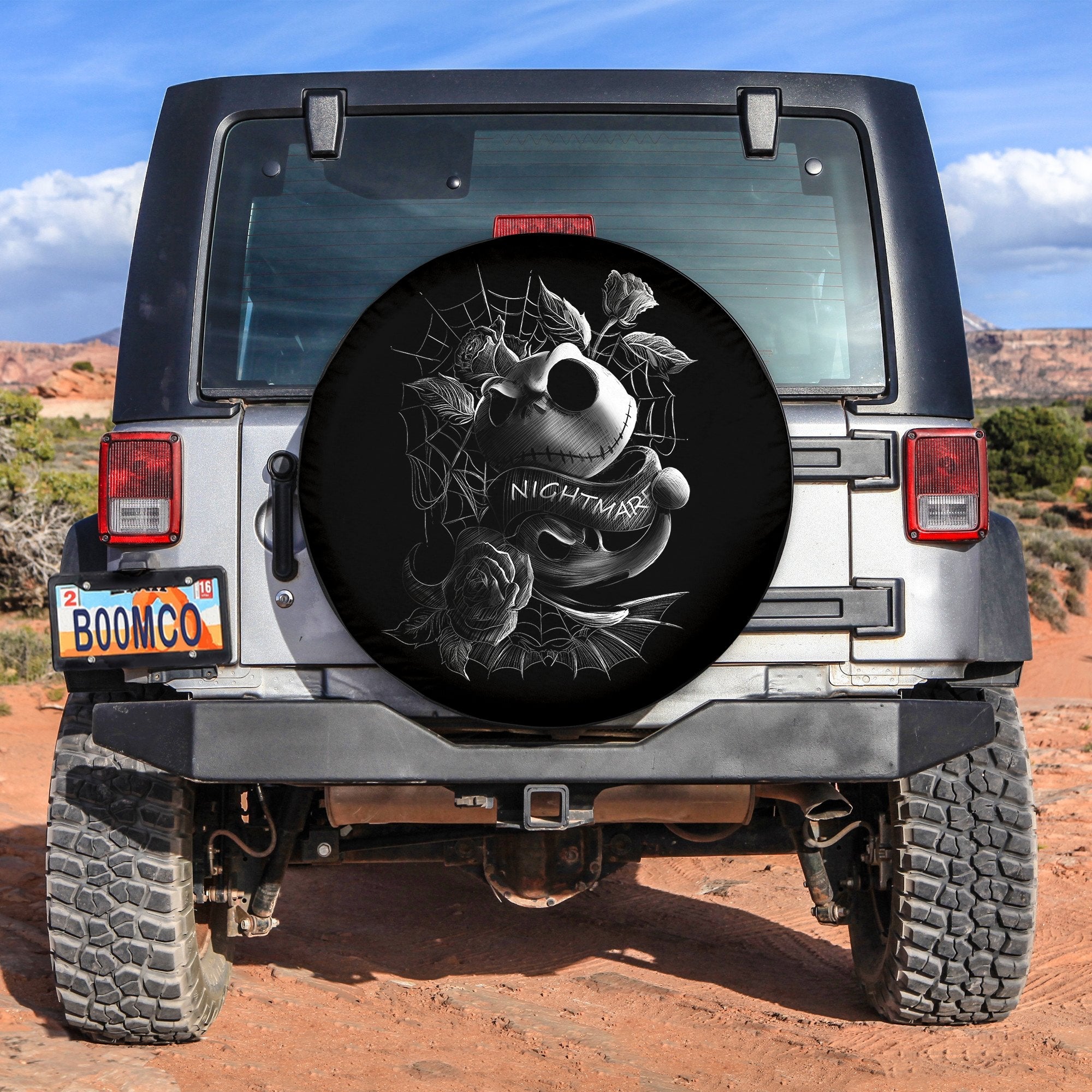 Jack Nightmare Spare Tire Cover Gift For Campers Nearkii