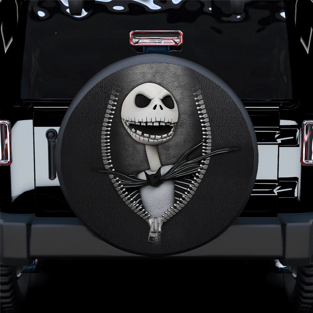 Jack Nightmare Before Christmas Zipper Car Spare Tire Gift For Campers Nearkii