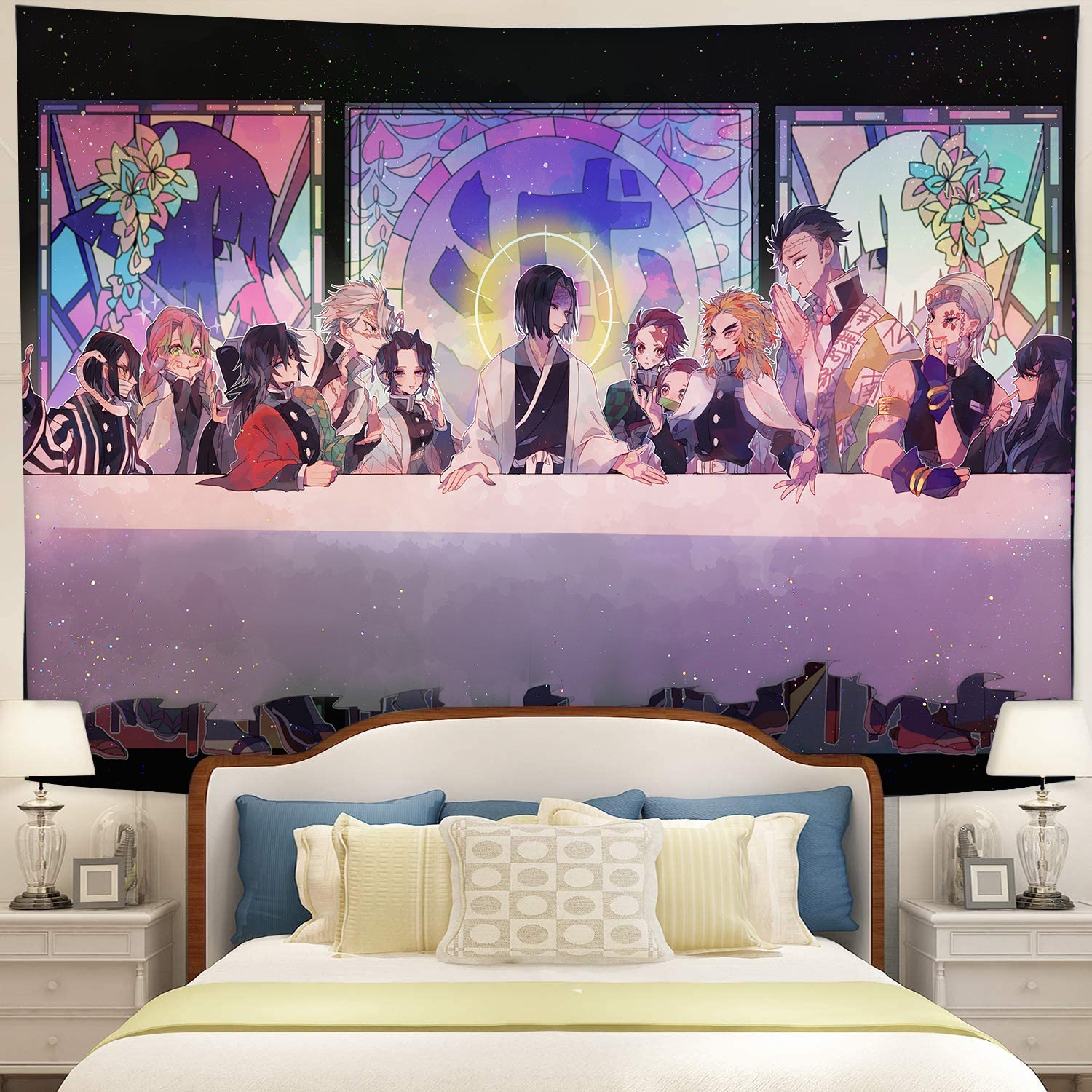 Kimetsu No Yaiba Demon Slayer Hashira Anime Tapestry Room Decor Nearkii