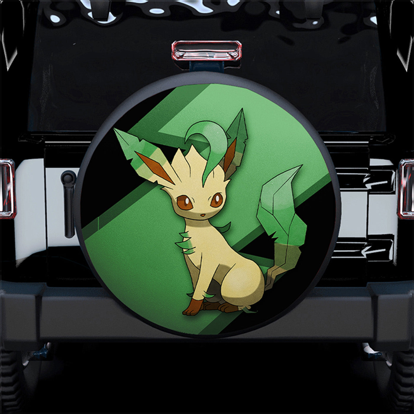 Leafeon Pokemon Car Spare Tire Covers Gift For Campers Nearkii