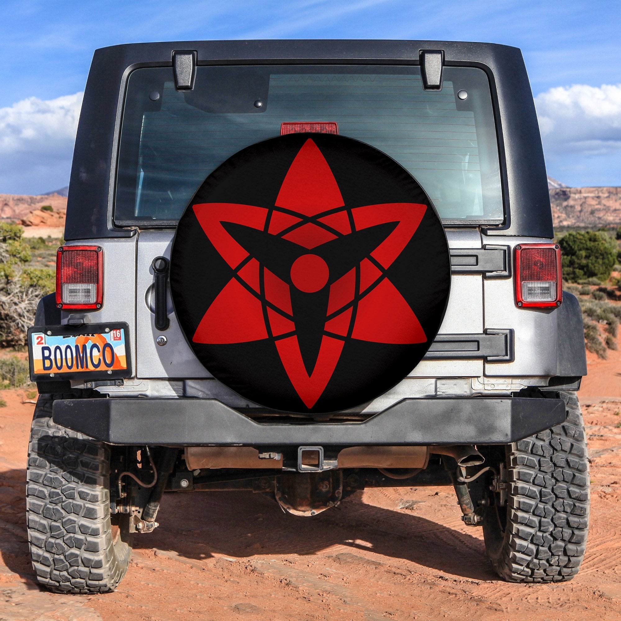 Mangekyo Sharingan Spare Tire Cover Gift For Campers Nearkii