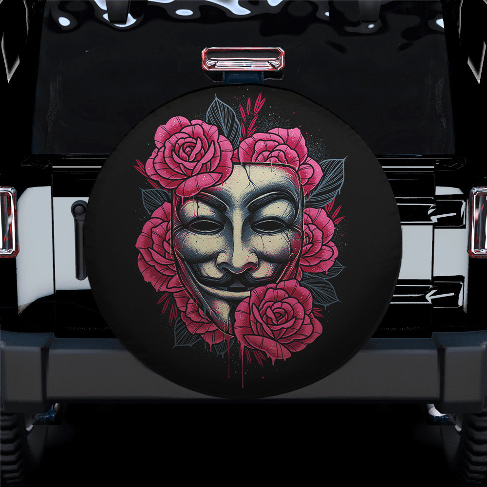 Money Heist Spare Tire Cover Gift For Campers Nearkii