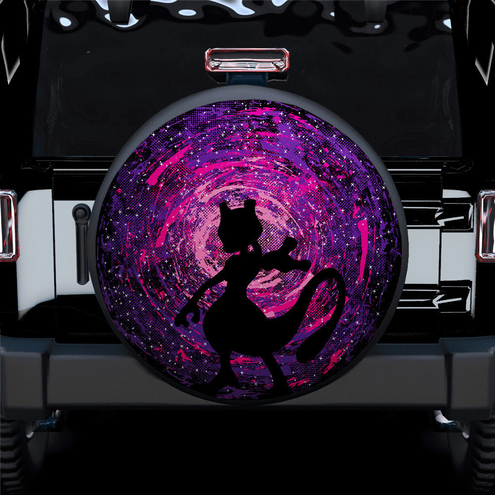 Mewtwo Pokemon Car Spare Tire Covers Gift For Campers Nearkii