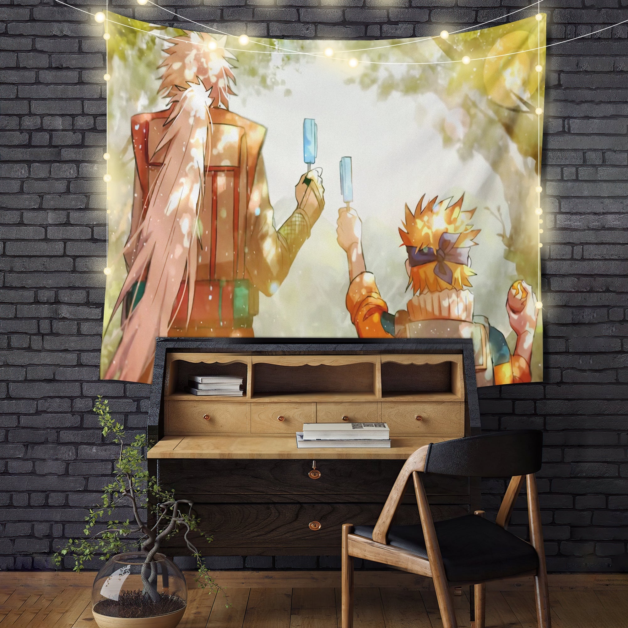 Naruto Jiraiya Tapestry Room Decor Nearkii