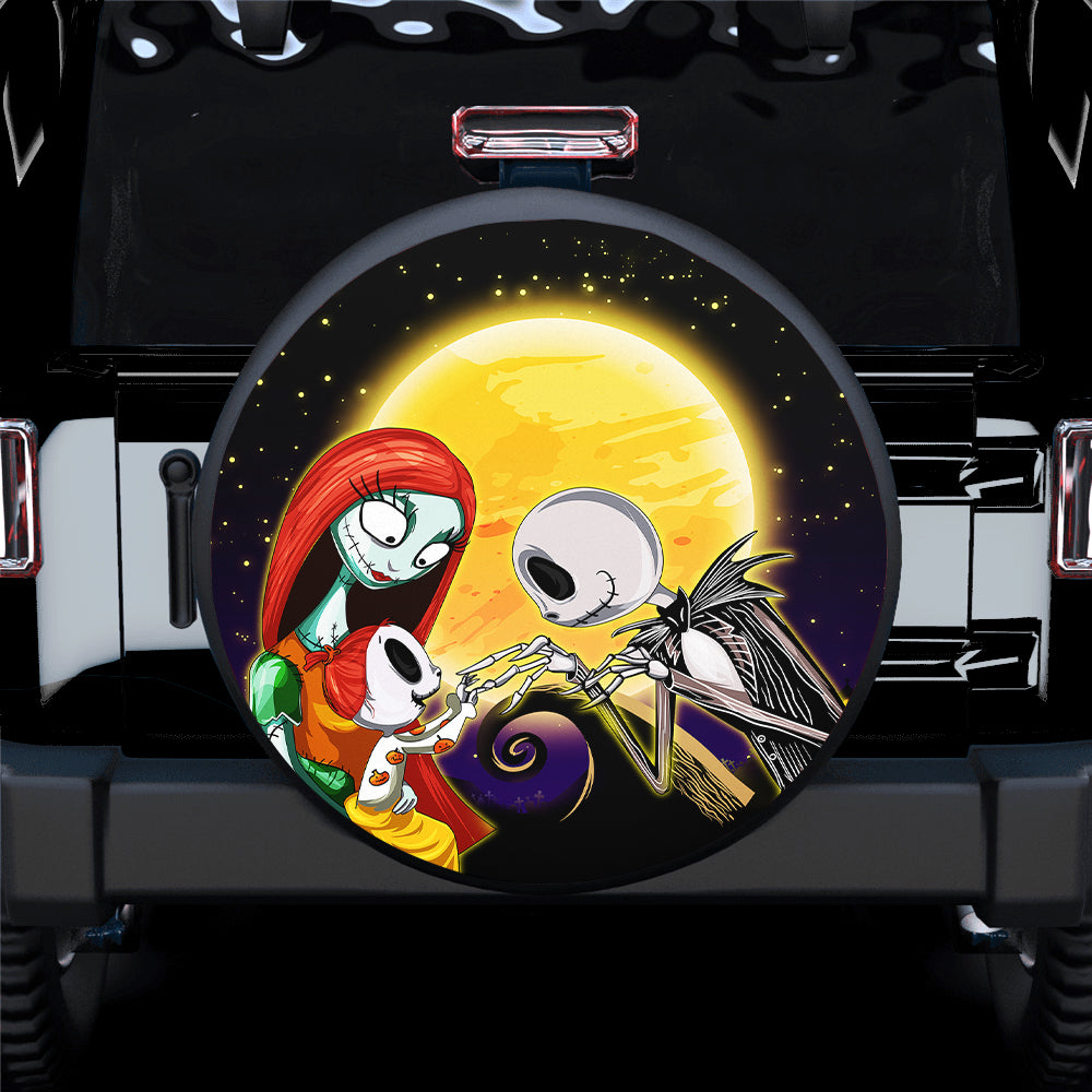 Nightmare Before Christmas Family Cute Spare Tire Covers Gift For Campers Nearkii