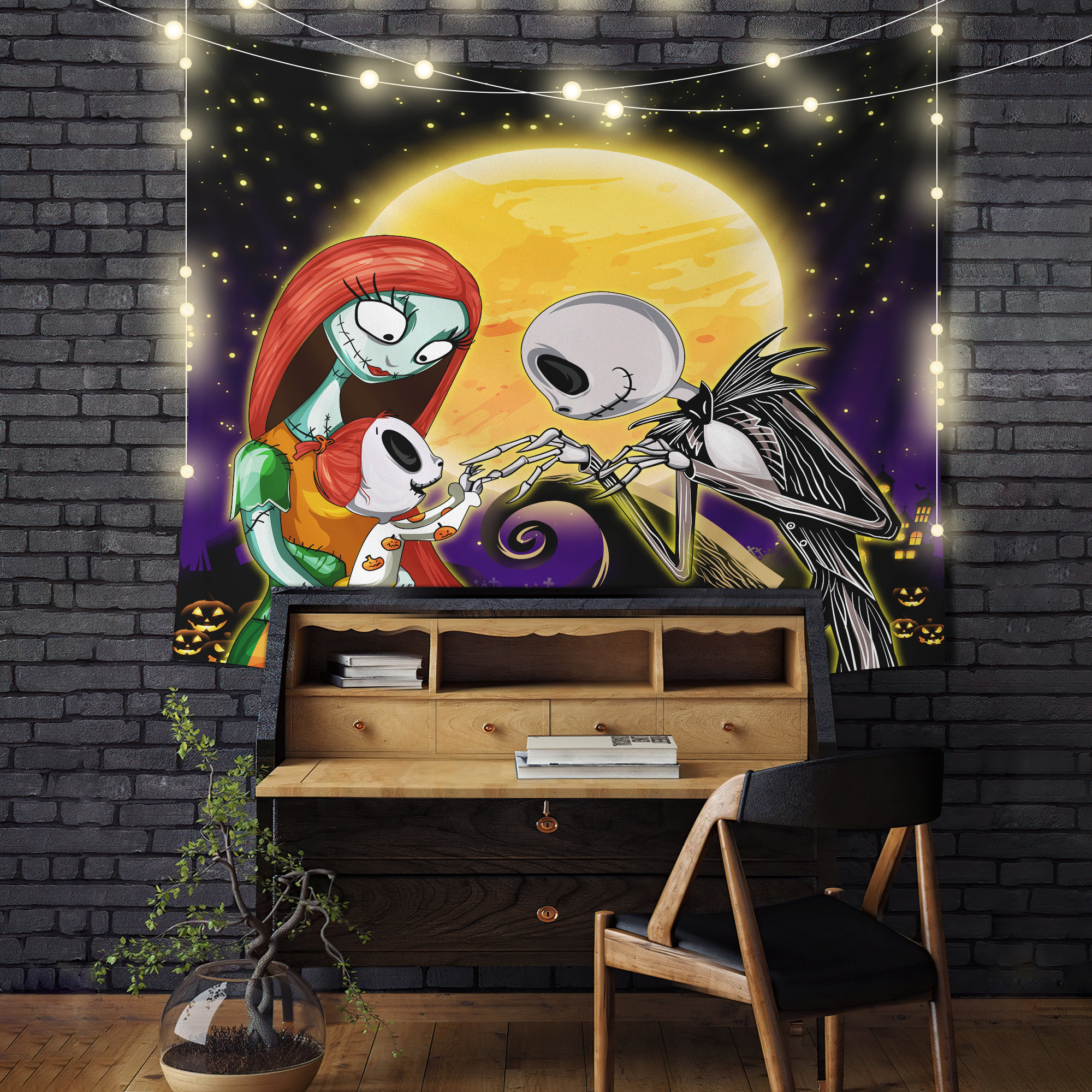 Nightmare Before Christmas Tapestry Nearkii