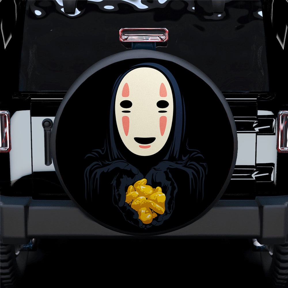 No Face Ghibli Car Spare Tire Covers Gift For Campers Nearkii