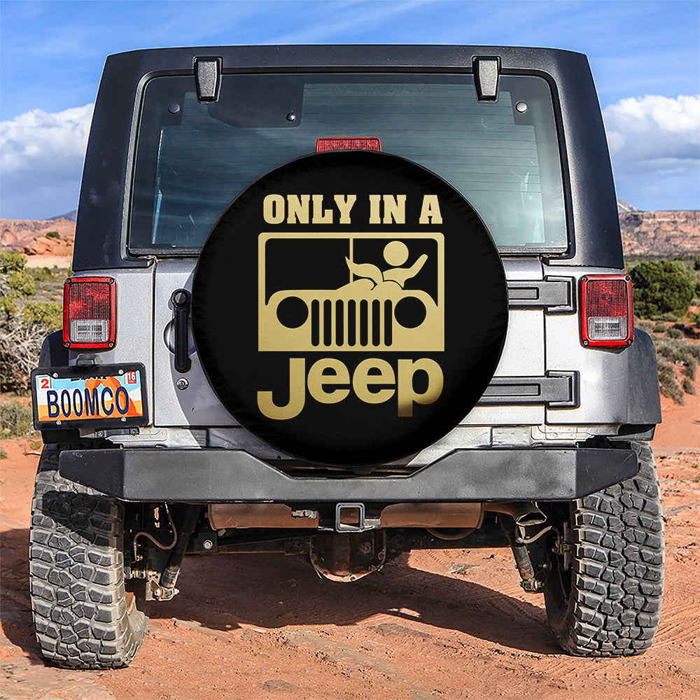 Only In A Funny Couple Inside Jeep Car Spare Tire Covers Gift For Campers Nearkii