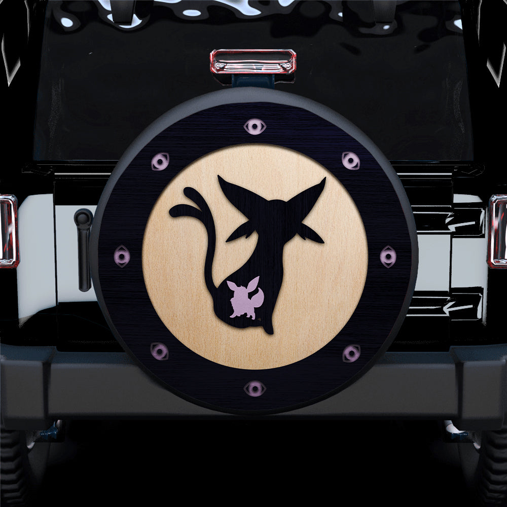 Espeon Pokemon Eevee Evolution Jeep Car Spare Tire Covers Gift For Campers Nearkii