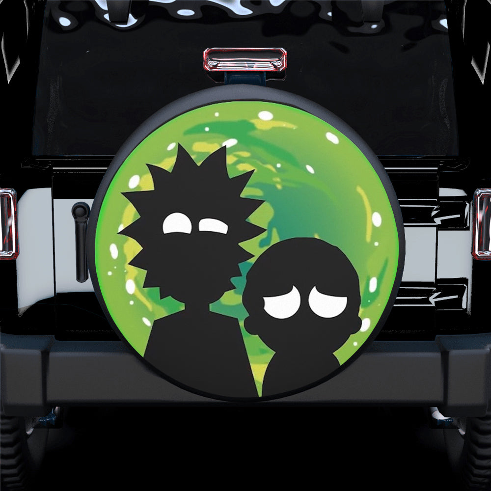 Rick Morty Shadow Spare Tire Covers Gift For Campers Nearkii