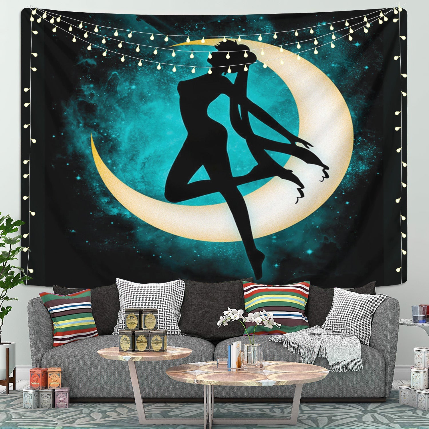 Sailor Moon Tapestry Room Decor Nearkii