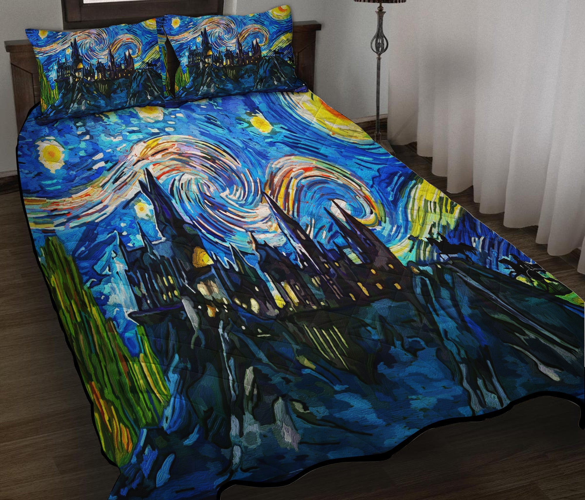 Starry Night Harry Potter Quilt Bed Sets Nearkii