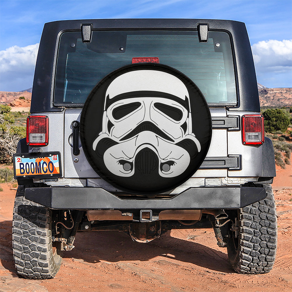 Stormtrooper Helmet Car Spare Tire Covers Gift For Campers Nearkii