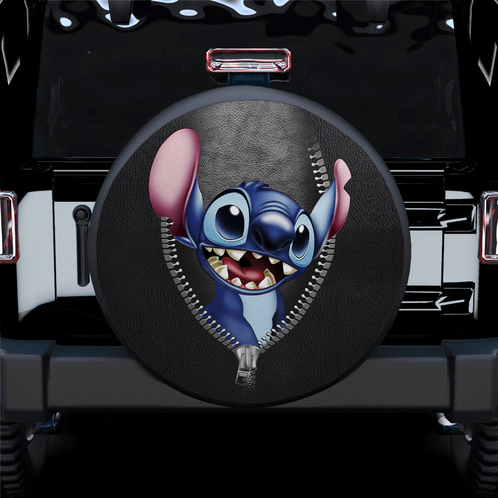 Stitch Zipper Car Spare Tire Gift For Campers Nearkii