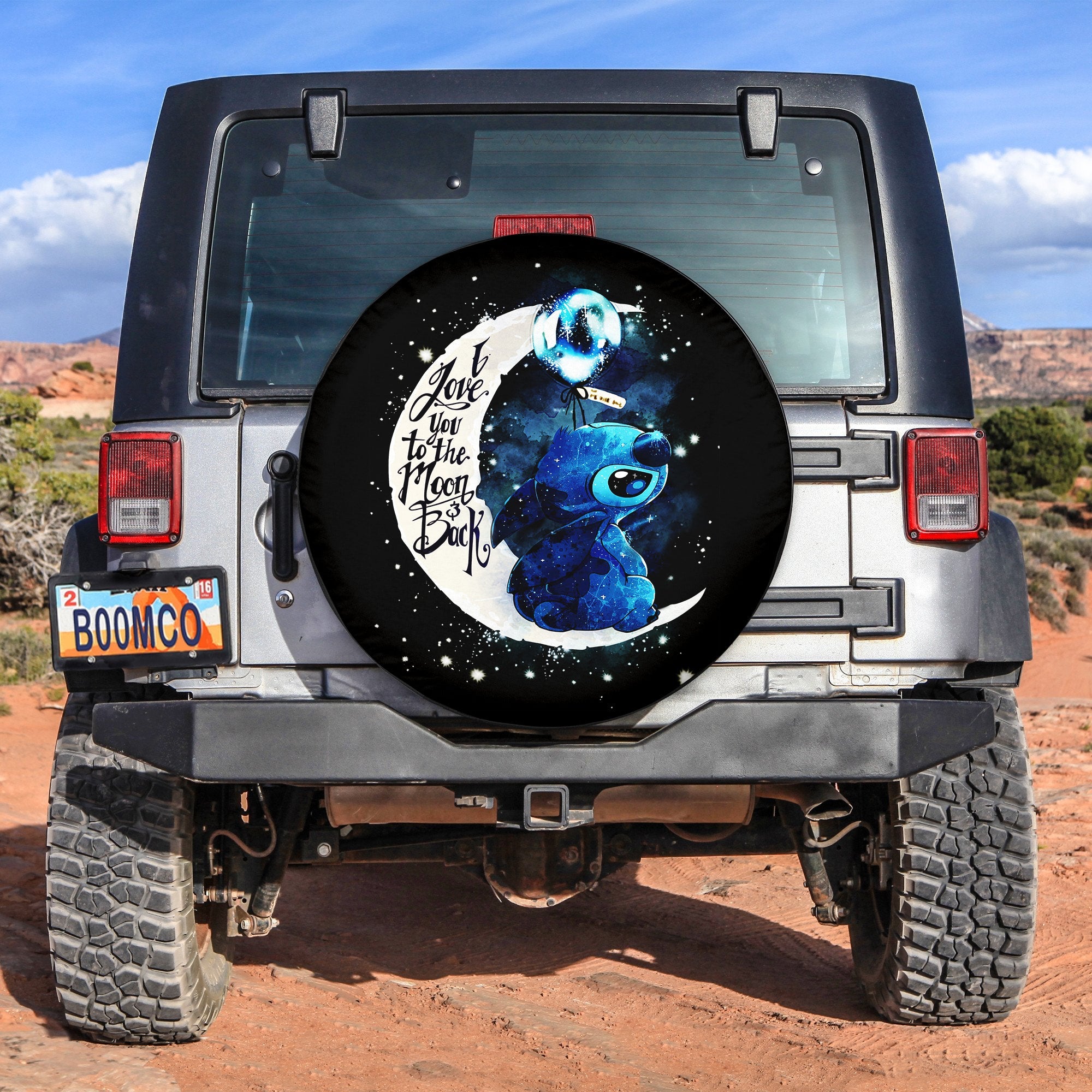 Alien Moon Spare Tire Cover Gift For Campers Nearkii