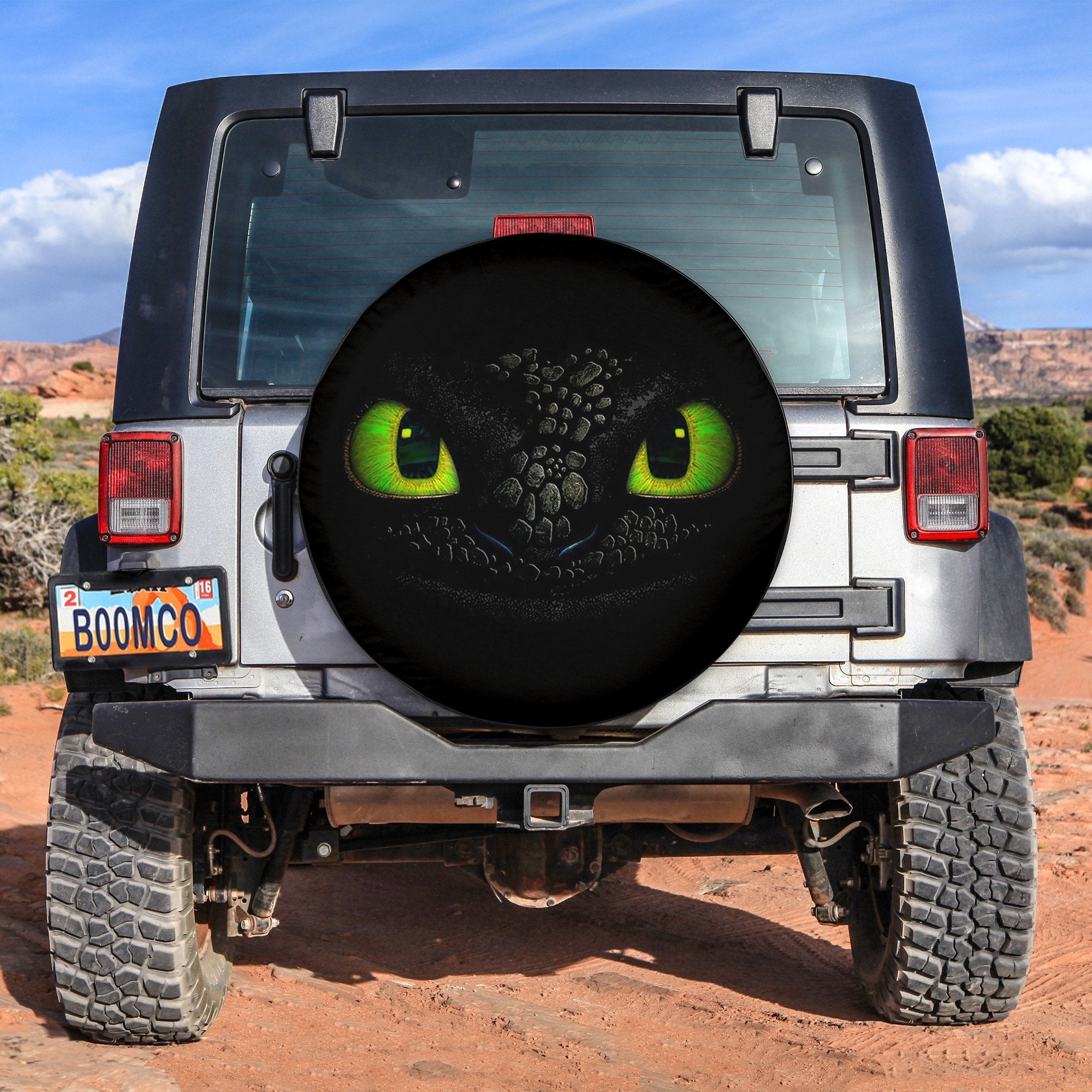 Toothless How To Train Your Dragon Car Spare Tire Covers Gift For Campers Nearkii