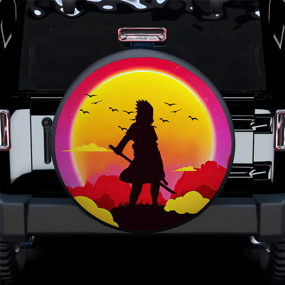 Uchiha Sasuke Naruto Car Spare Tire Covers Gift For Campers Nearkii