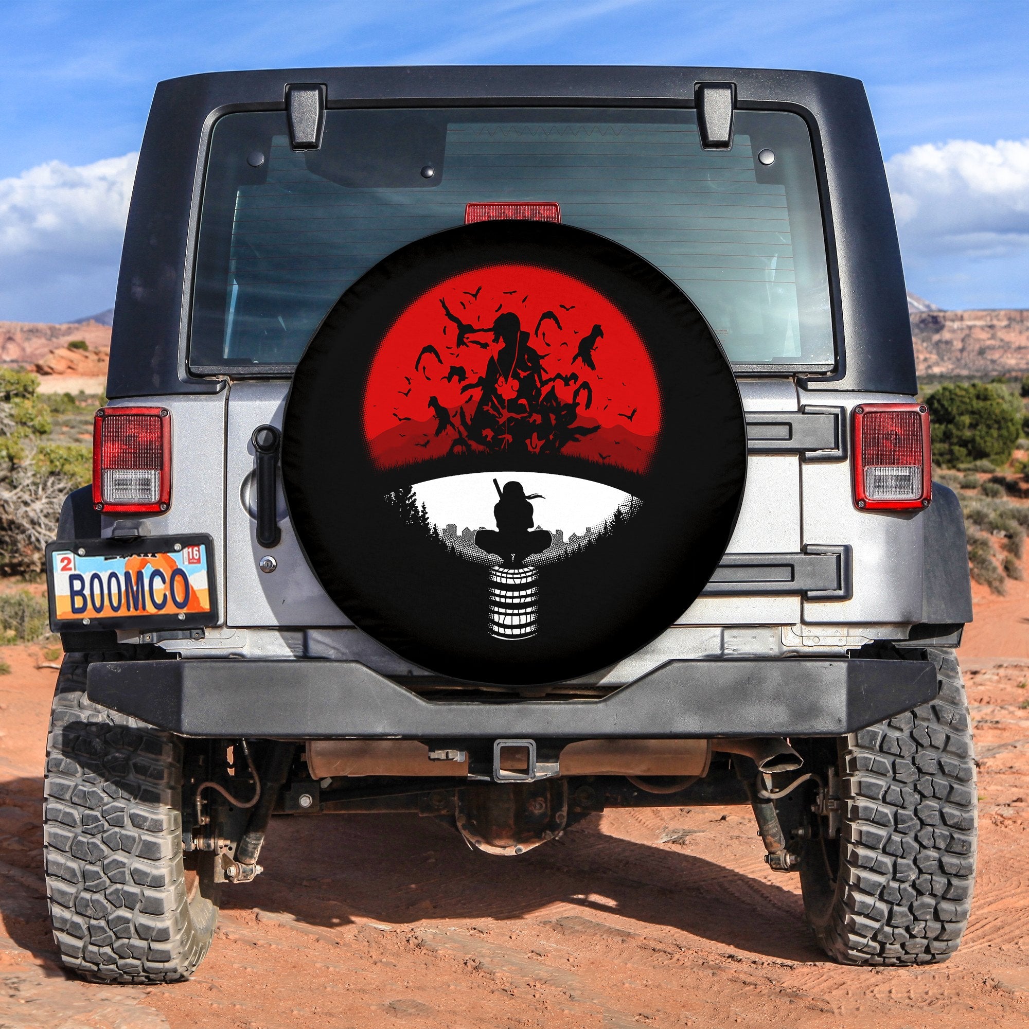 Uchiha Itachi Spare Tire Cover Gift For Campers Nearkii