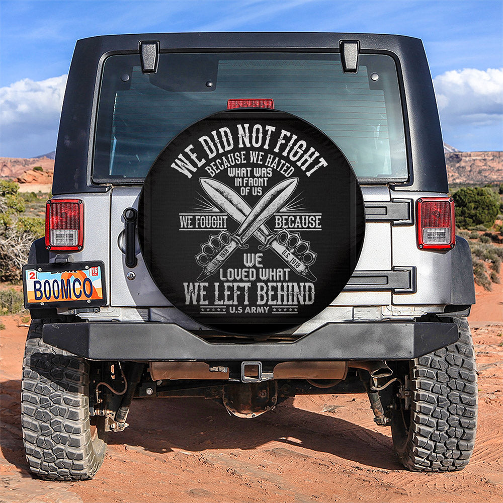 We Did Not Fight US Army Car Spare Tire Covers Gift For Campers Nearkii