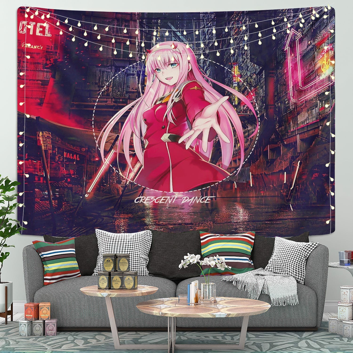 Zero Two Kiryuu Tapestry Room Decor Nearkii