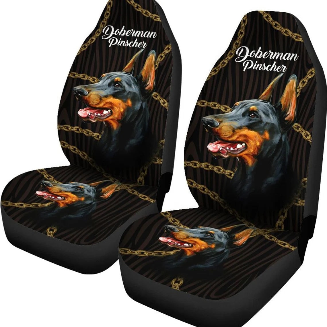 Doberman Awesome Custom Car Seat Covers Nearkii