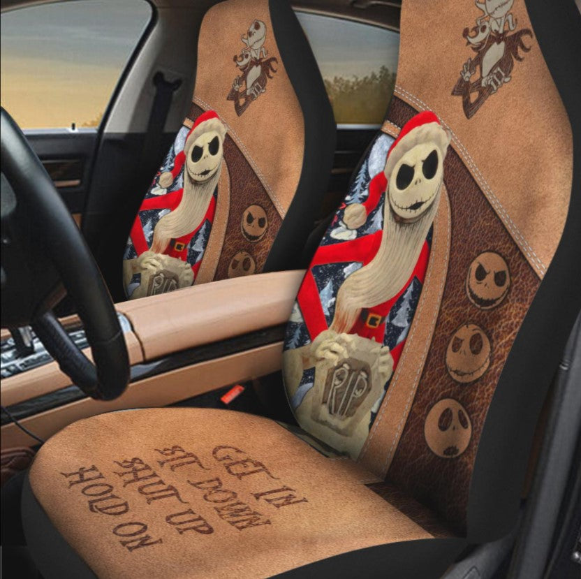 Nightmare Jack Skellington Santa Claus Car Seat Cover Nearkii