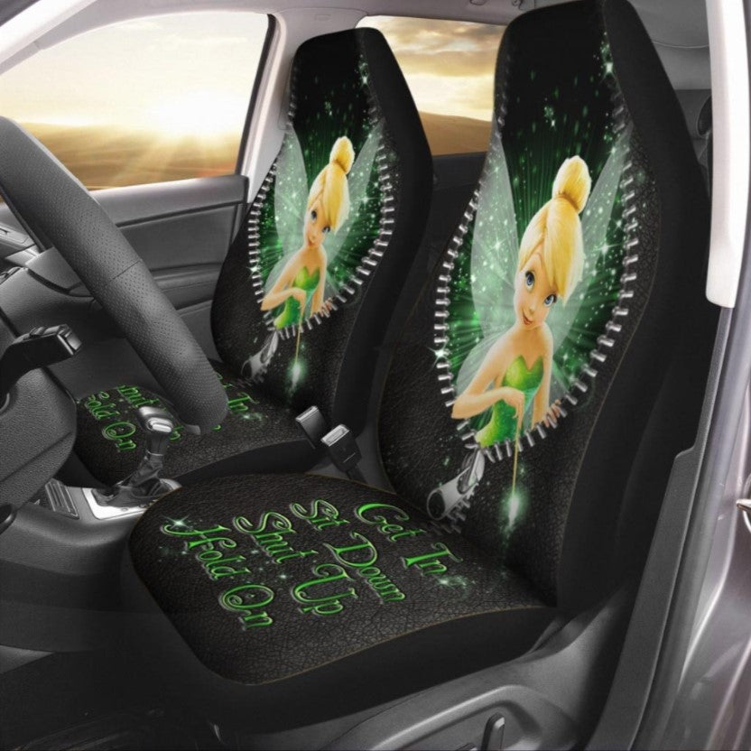 Tinker Bell Get In Sit Down Shut Up Hold On Car Seat Cover Nearkii