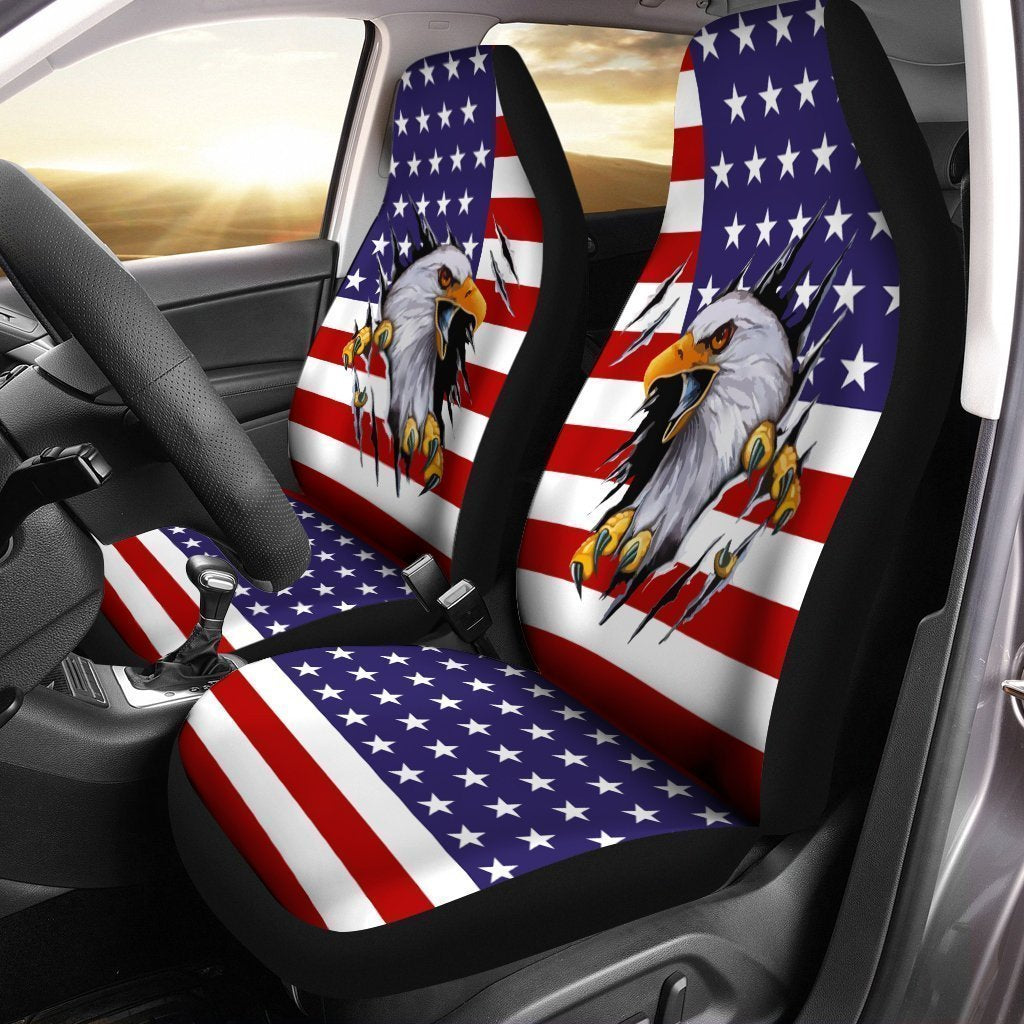 American Bald Eagle Car Seat Covers Nearkii