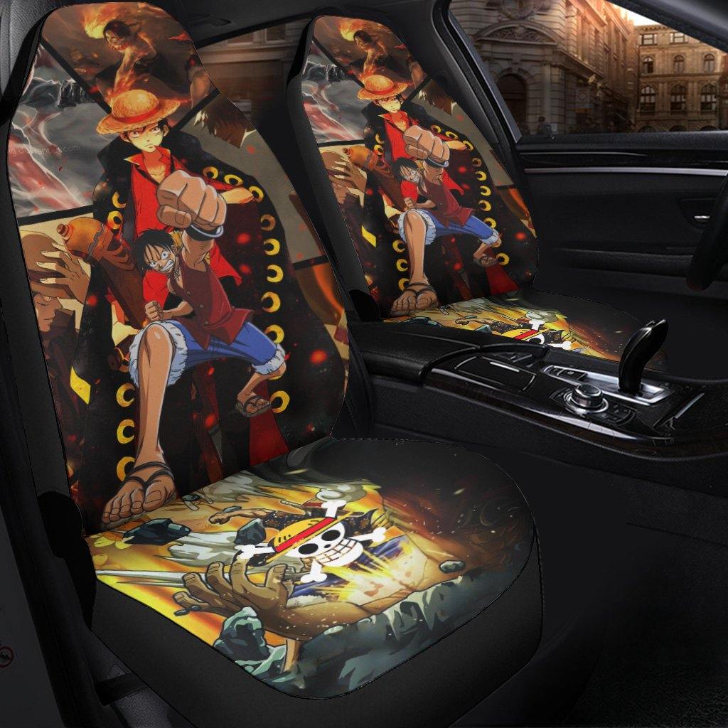 Luffy One Piece Anime Car Seat Cover Nearkii