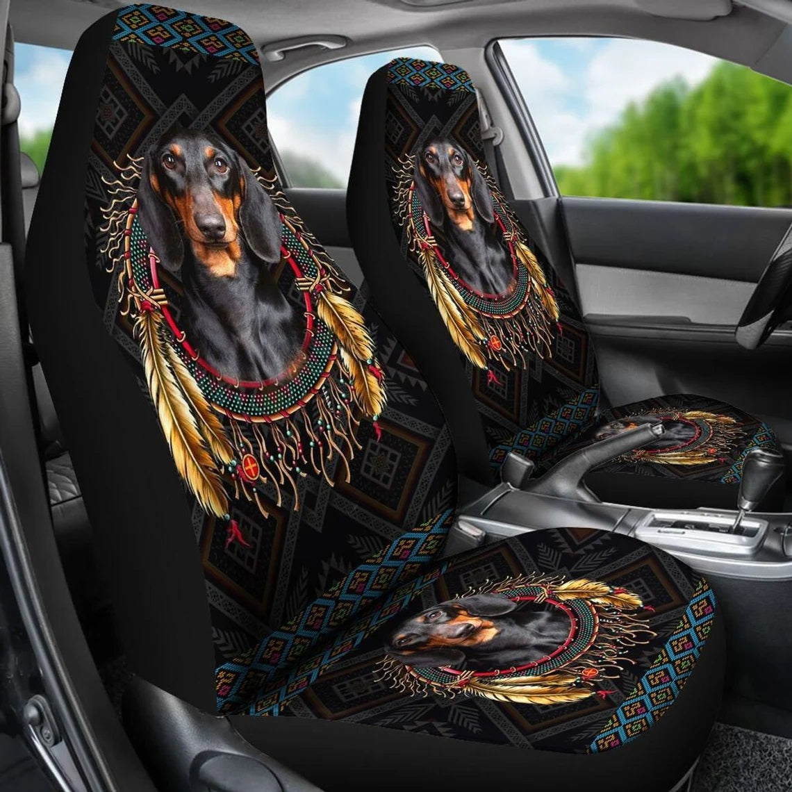 Awesome Dachshund Custom Car Seat Covers Nearkii