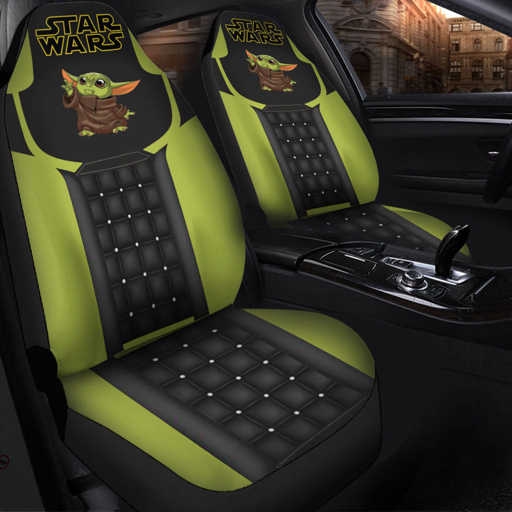 Baby Yoda Green Car Seat Covers Nearkii