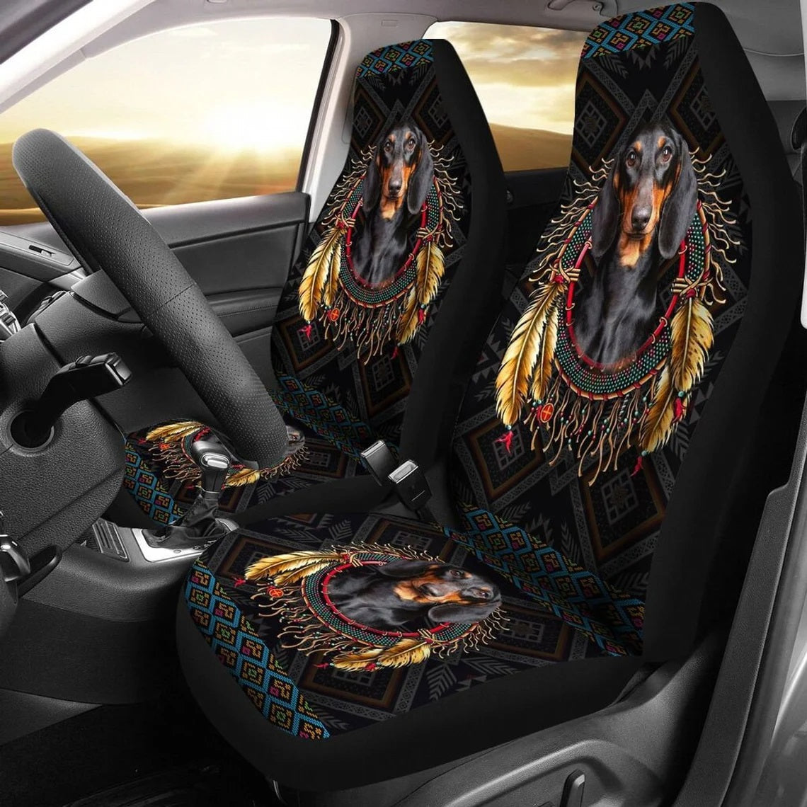 Awesome Dachshund Custom Car Seat Covers Nearkii