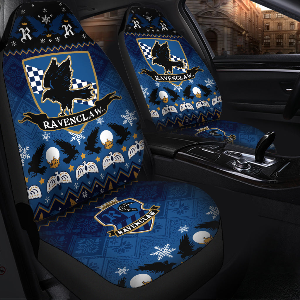 Harry Potter Ravenclaw Christmas Premium Custom Car Seat Covers Decor Protectors Nearkii