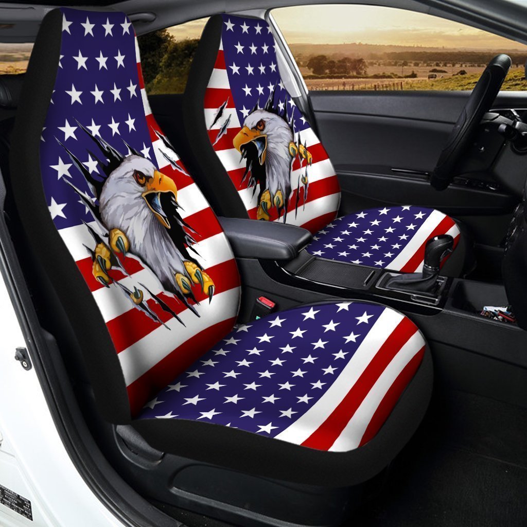 American Bald Eagle Car Seat Covers Nearkii