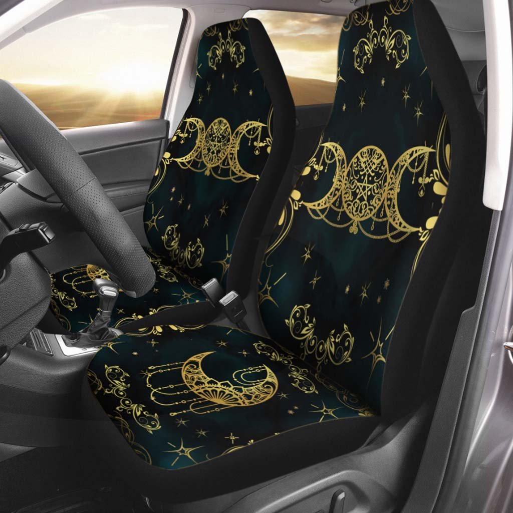 Witch Triple Moon Car Seat Covers Nearkii