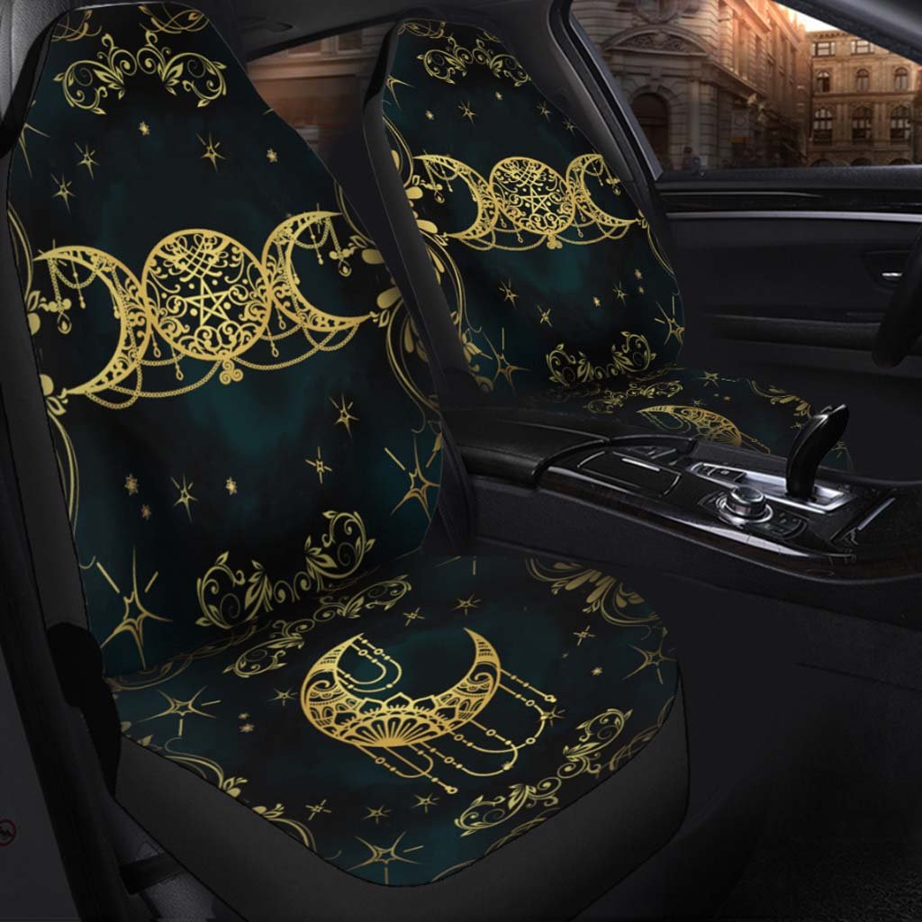 Witch Triple Moon Car Seat Covers Nearkii