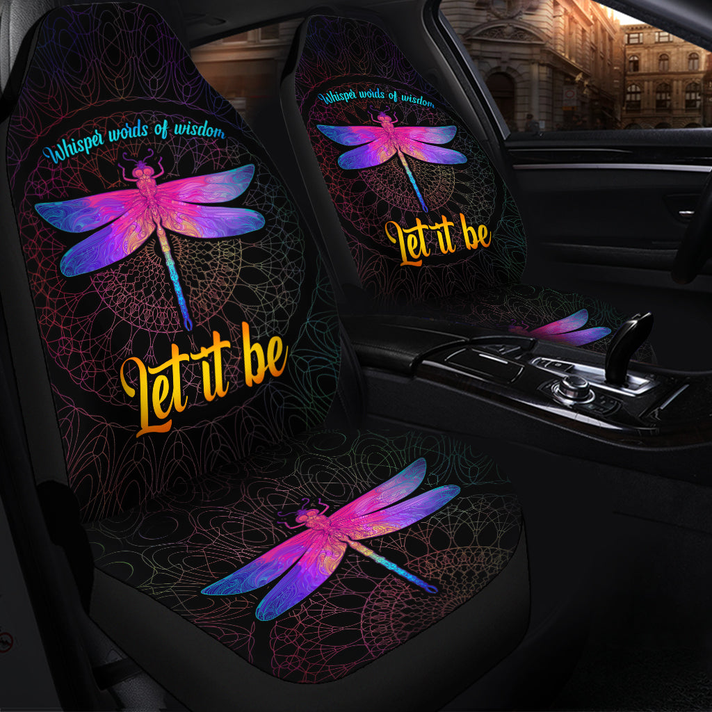 Dragon Fly Mandala Let It Be Car Seat Cover Nearkii