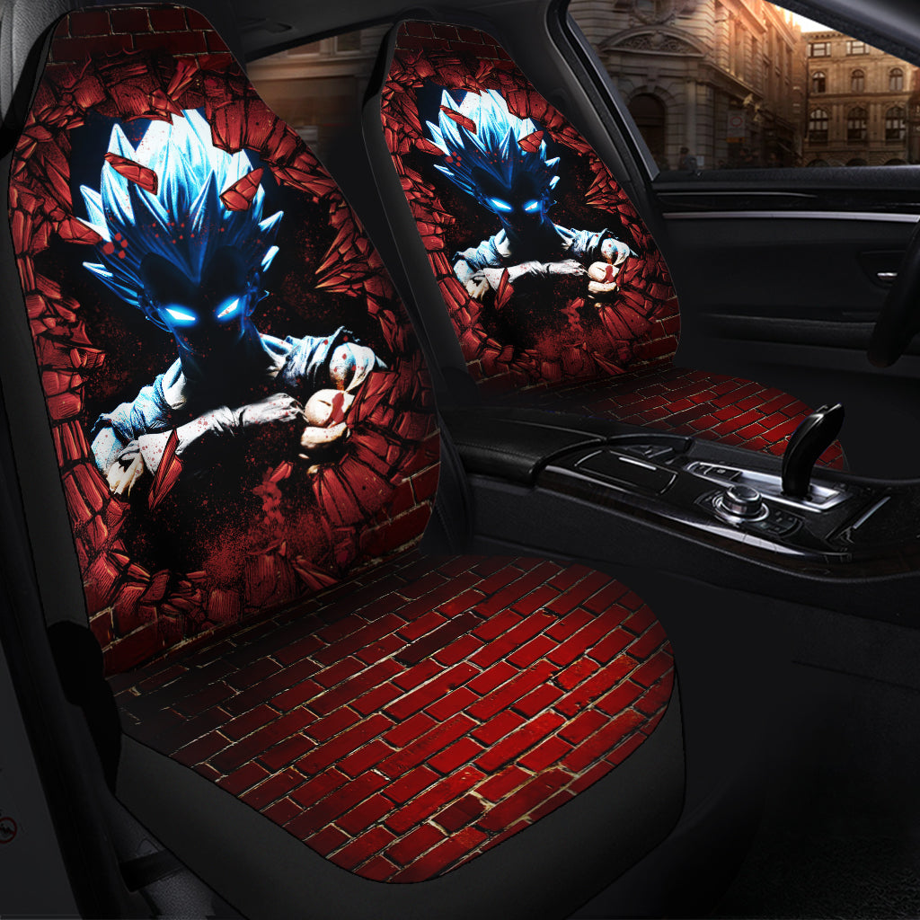 Vegeta Break Wall Car Seat Covers Nearkii