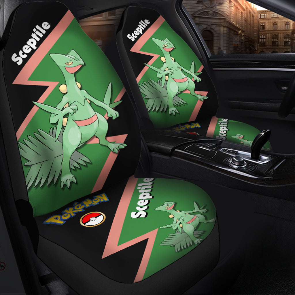 Sceptile Pokemon Premium Custom Car Seat Covers Decor Protectors Nearkii