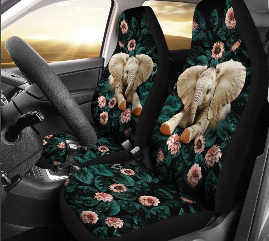 Elephant In The Forest Car Seat Covers Nearkii