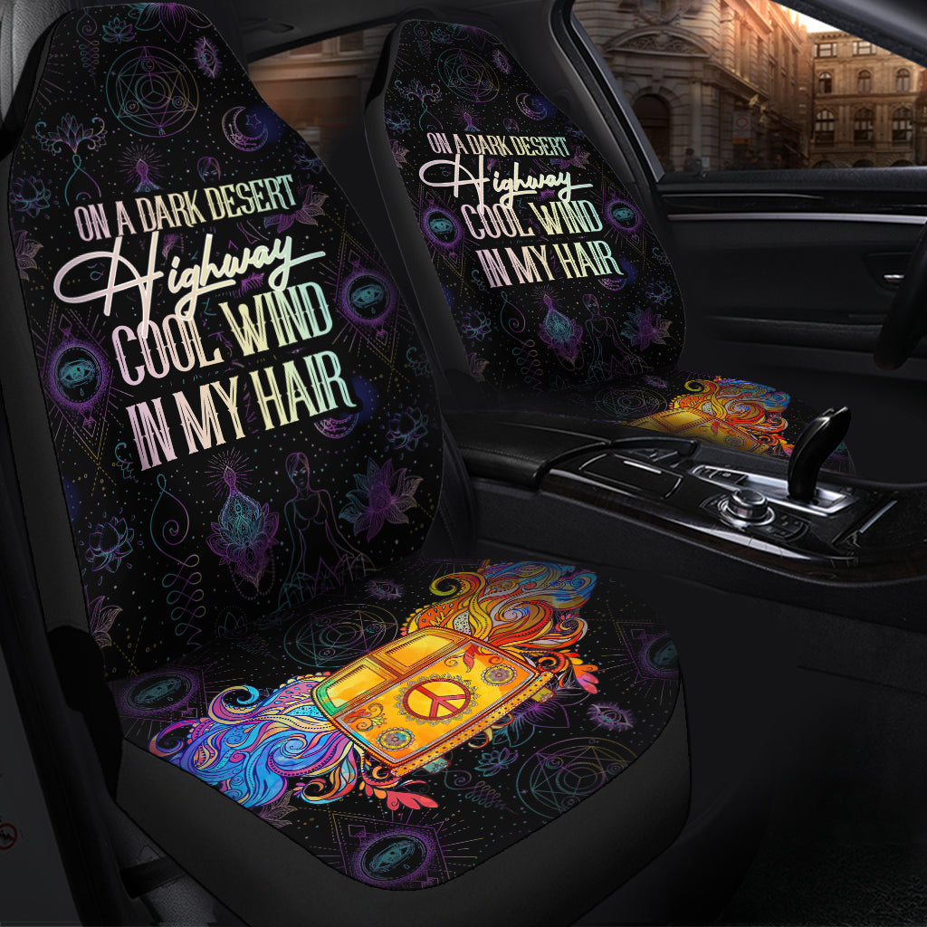 On A Dark Desert Premium Custom Car Seat Covers Decor Protectors