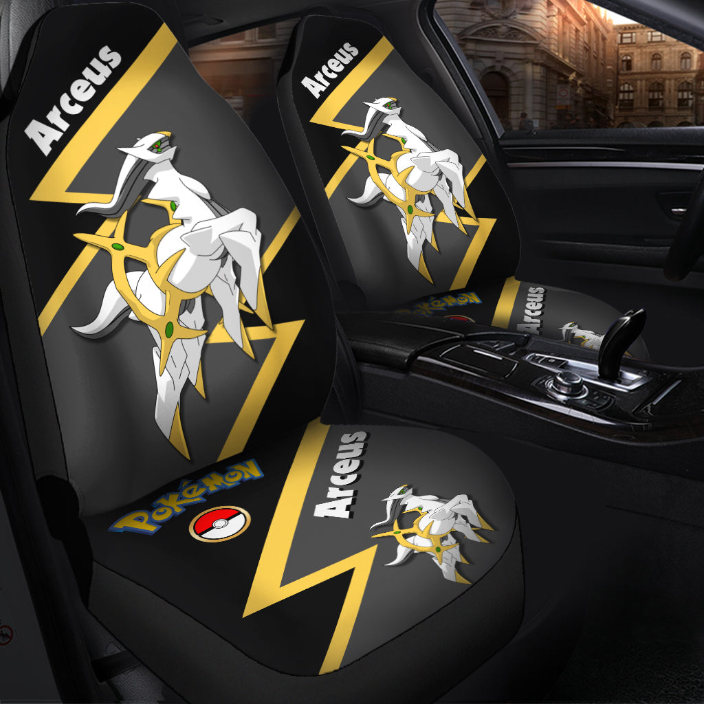 Arceus Pokemon Premium Custom Car Seat Covers Decor Protectors Nearkii