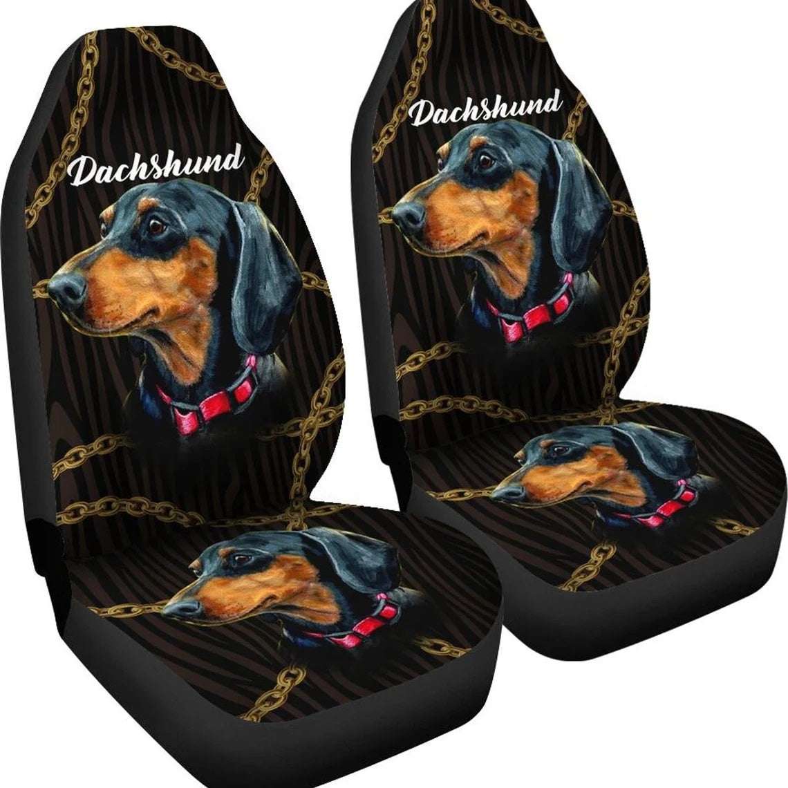 Dachshund Awesome Custom Car Seat Covers Nearkii