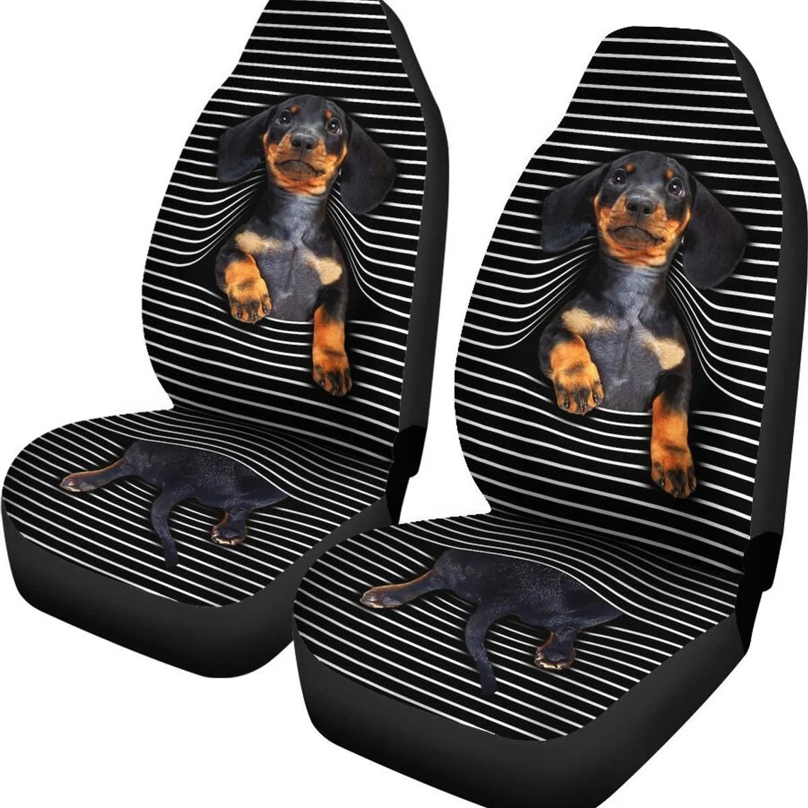 Dachshund Custom Car Seat Covers Nearkii